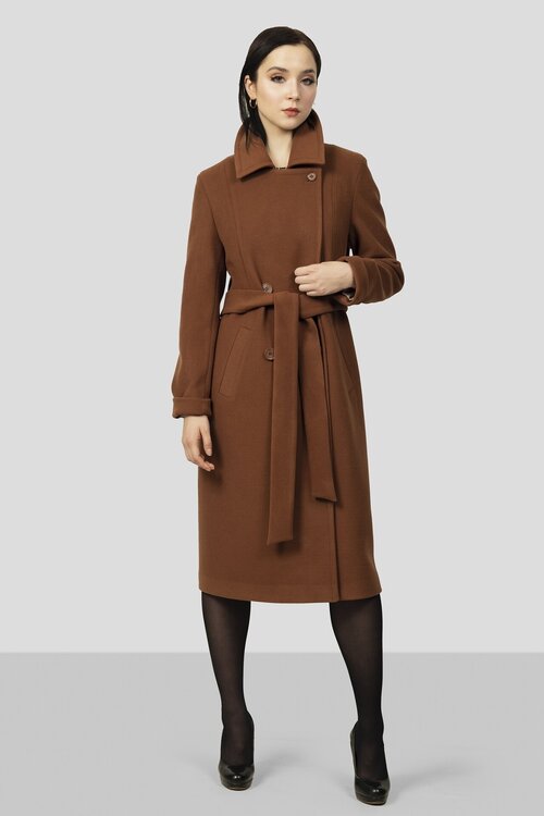 Пальто MARGO, размер 48-50/170, коричневый