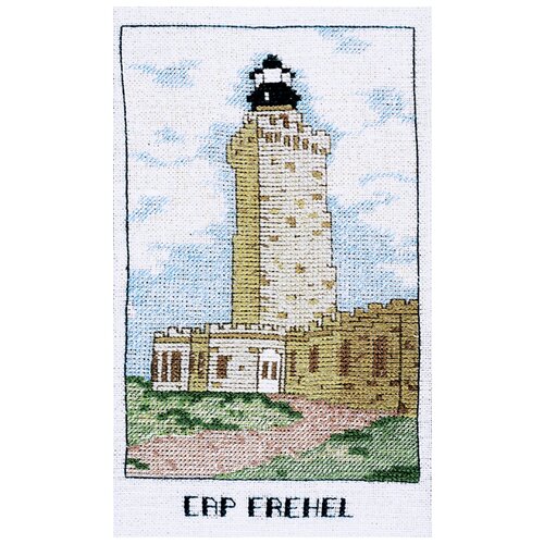 фото Набор для вышивания: phare “cap frehel” (маяк кап фреель) le bonheur des dames, 10,5*17,5 1981