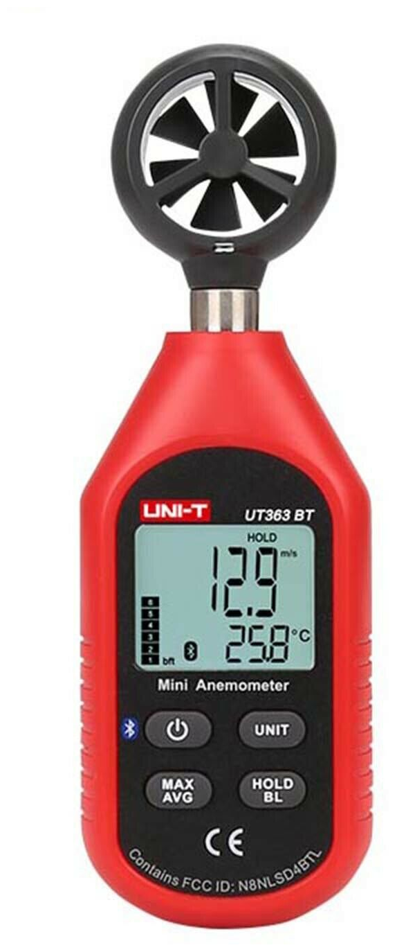 Мини-анемометр UNI-T UT363-BT - фотография № 1