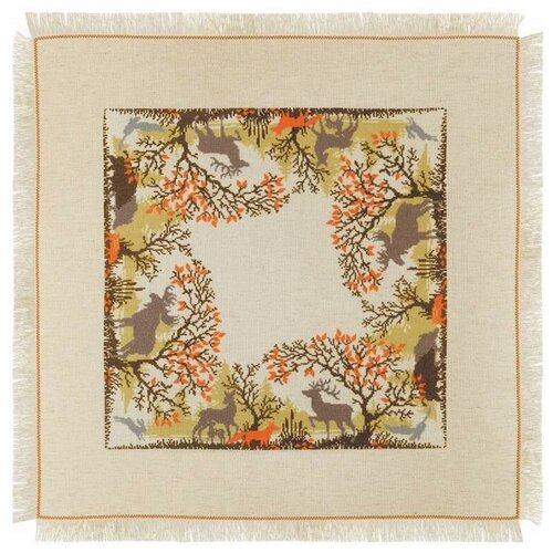 фото Набор салфетка. лесные животные 72х72 риолис 1739 1739