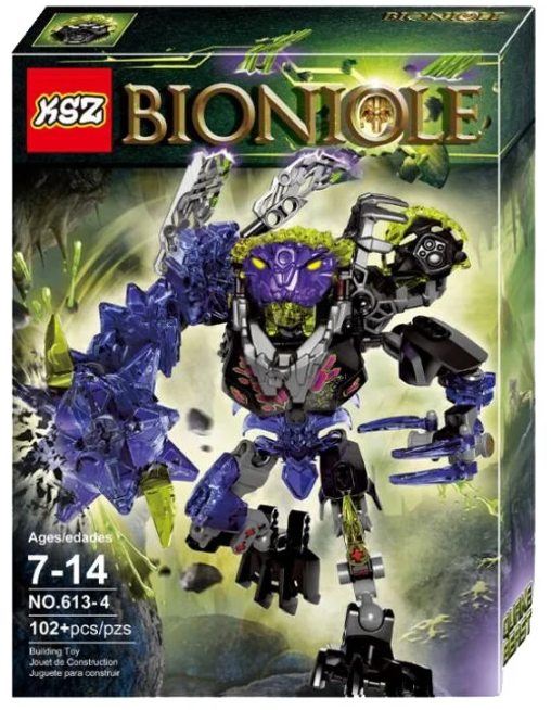 Конструктор BIONICLE Трансформер, Монстр Землетрясений, 613-4