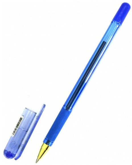Ручка шариковая 1,0 "MC Gold" синяя (BMC10-02) MunHwa - фото №7