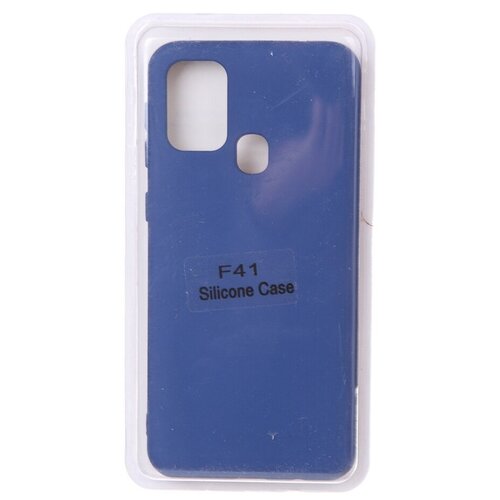 Чехол Innovation для Samsung Galaxy F41 Soft Inside Blue 18988