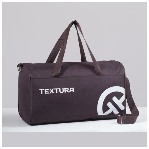 фото Сумка спортивная, отдел на молнии, без подклада, длинный ремень, цвет коричневый mikimarket