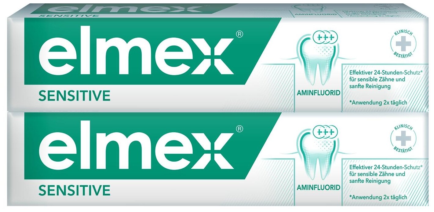 Зубная паста Elmex Sensitive (2 штуки)