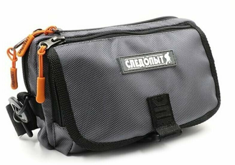 Сумка поясная Следопыт STREET FISHING MULTILOCK S-POUCH (13.5х22х8 см, цв. Серый) PF-BBK-08