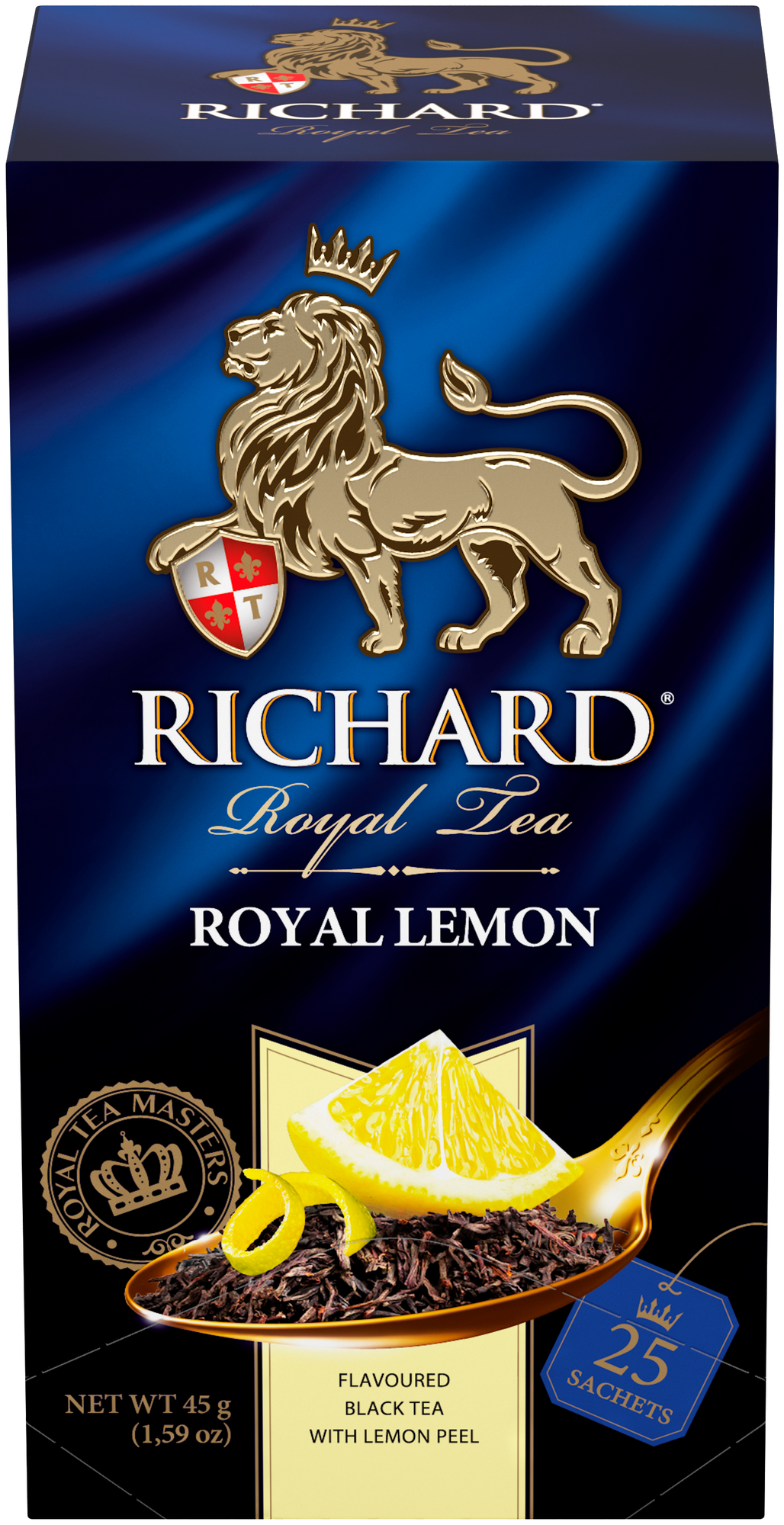 Richard Чай черный, Royal Lemon, 25 шт - фотография № 1