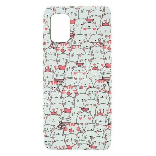 фото Силиконовый чехол luxo для samsung galaxy a31 a315 с рисунком зверушки j31