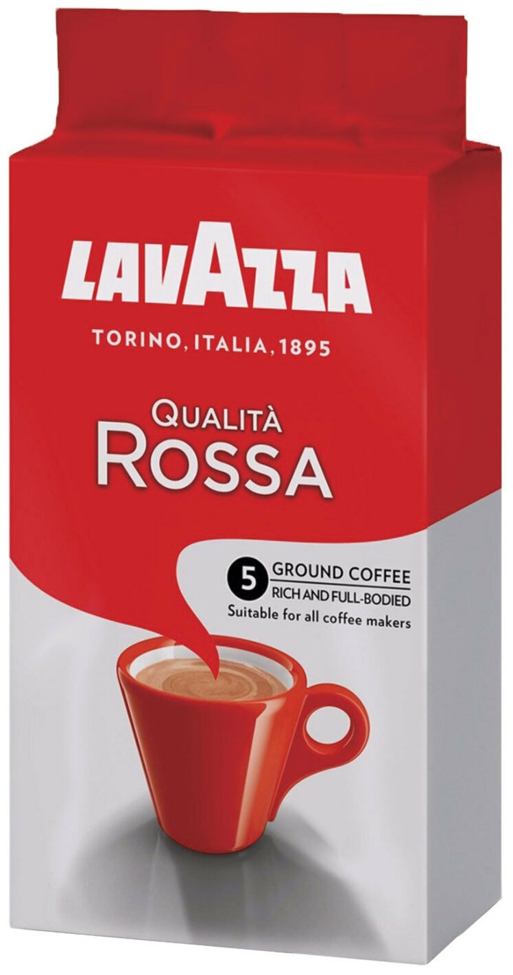 Кофе LAVAZZA Rossa молотый (в/у) 250 г, 2 шт - фотография № 11