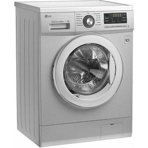 См фронтальная LG F1296TD4 сереброхром 5384000₽