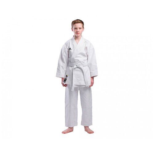 Кимоно adidas для мальчиков для восточных единоборств, размер 150, белый