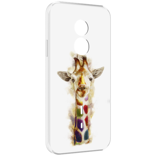 Чехол MyPads Красочный жираф для Doogee S51 задняя-панель-накладка-бампер чехол mypads красочный жираф для doogee s99 задняя панель накладка бампер