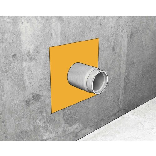 Гидроизоляционная настенная манжета Sika Sealing Tape S Wall Patch, 120 х 120, 5 шт. sika sealing tape s inside corner гидроизоляционный элемент для внутренних углов