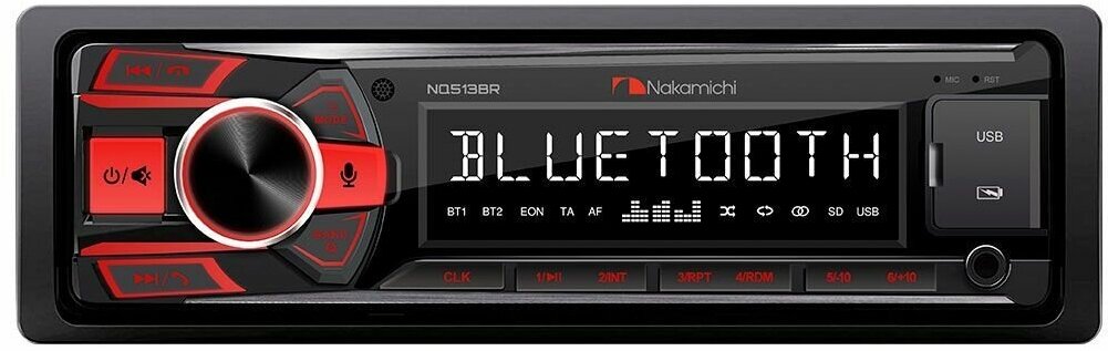 Автомагнитола Nakamichi NQ513BR (с пультом ДУ)