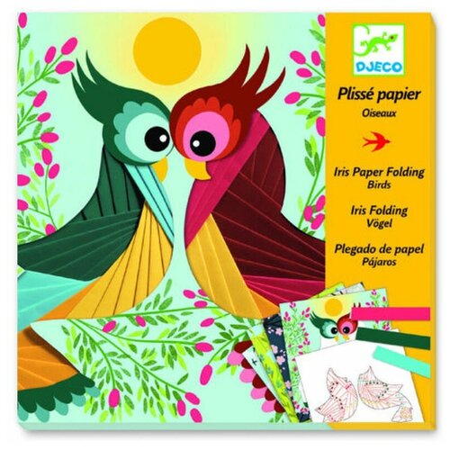 фото Набор для декорирования бумагой djeco «птички» djeko