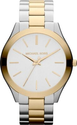 Наручные часы MICHAEL KORS Runway MK3198, золотой, серебряный