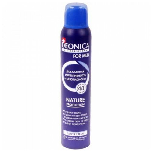 Антиперспирант Deonica for Men Nature Protection, аэрозоль, 200 мл