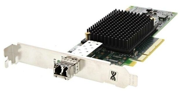 Emulex LPe31000-M6 Gen 6 (16GFC), 1-port, 16Gb/s, PCIe Gen3 x8, LC MMF 100m, трансивер установлен, Upgradable to 32GFC (011313)