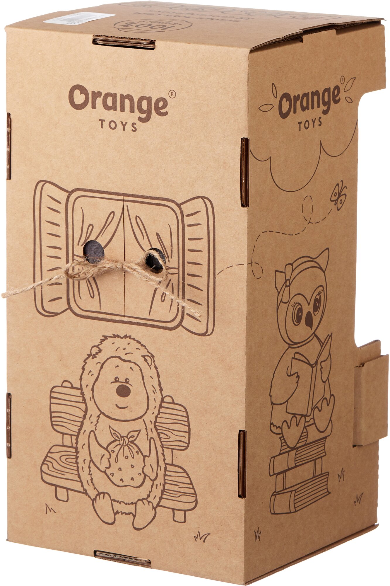 Orange Мягкая игрушка Life "Енотик Дэйзи: Цветок", 25 см Orange Toys - фото №5