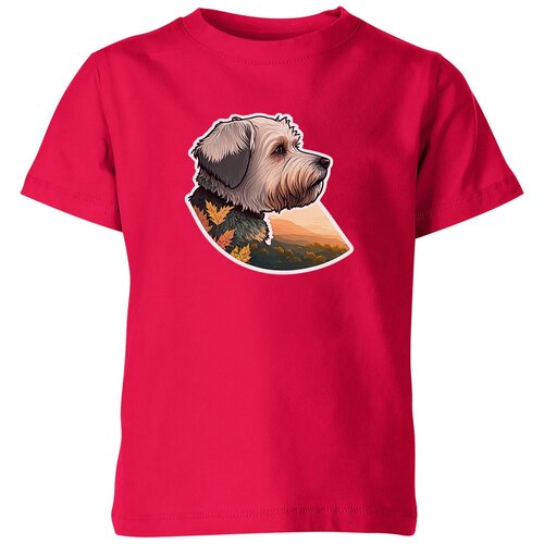 Футболка Us Basic, размер 4, розовый мужская футболка собака милаха терьер l желтый