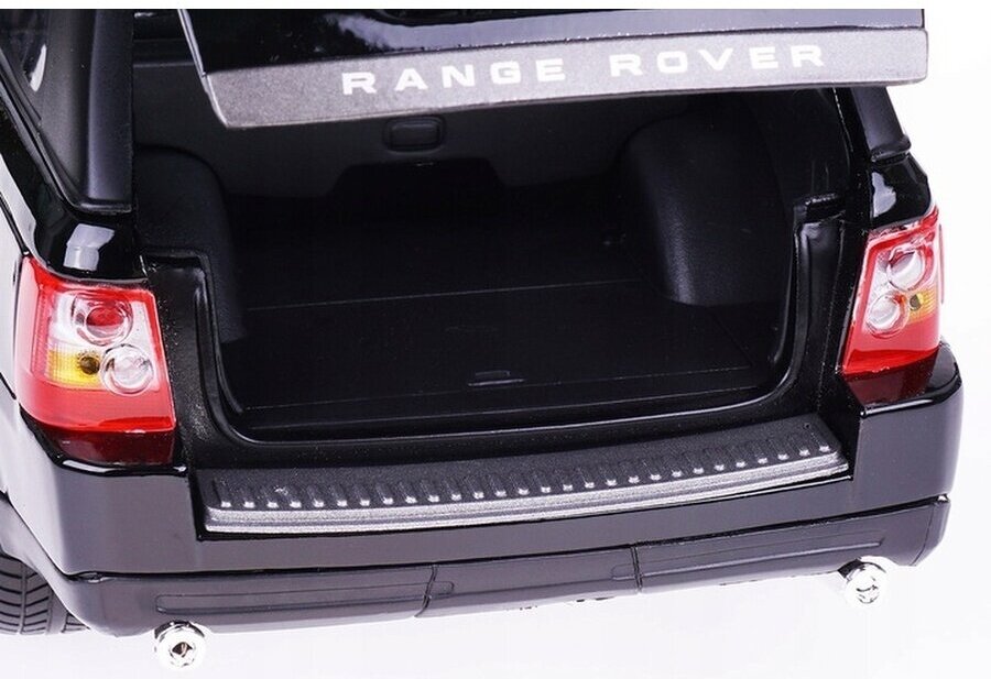 Bburago Машинка металлическая Range Rover Sport, 1:18, черный - фото №20