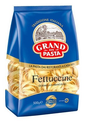 FETTUCCINE (Феттуччине) (новая GP) группа А в/с 0,5 "GRAND di PASTA" - фотография № 7