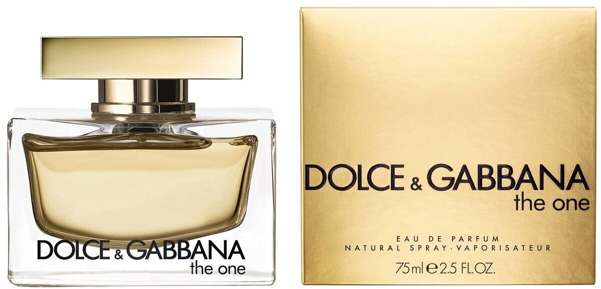 DOLCE & GABBANA парфюмерная вода The One for Women, 75 мл