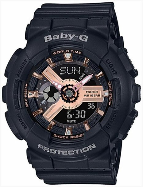 Японские часы Casio BA-110RG-1A Женские