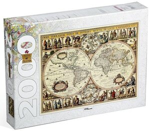 Степ Пазл Пазлы «Историческая карта мира», 2000 элементов