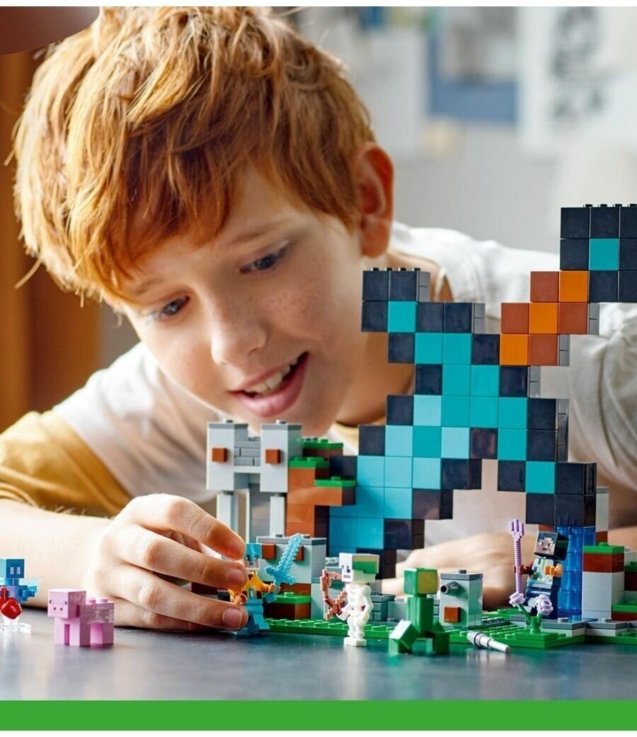 Конструктор LEGO Minecraft: Застава меча - фото №12