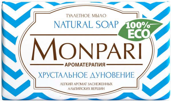 Мыло туалетное Monpari Ароматерапия Хрустальное дуновение