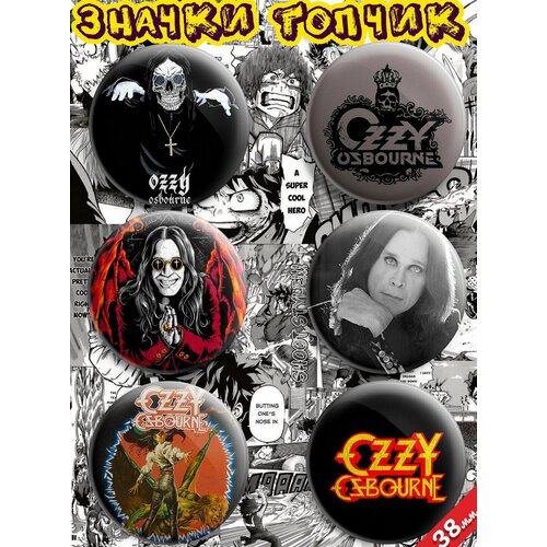 Значок, металл виниловые пластинки ozzy osbourne speak of the devil оззи осборн говори о дьяволе набор из 2 lp