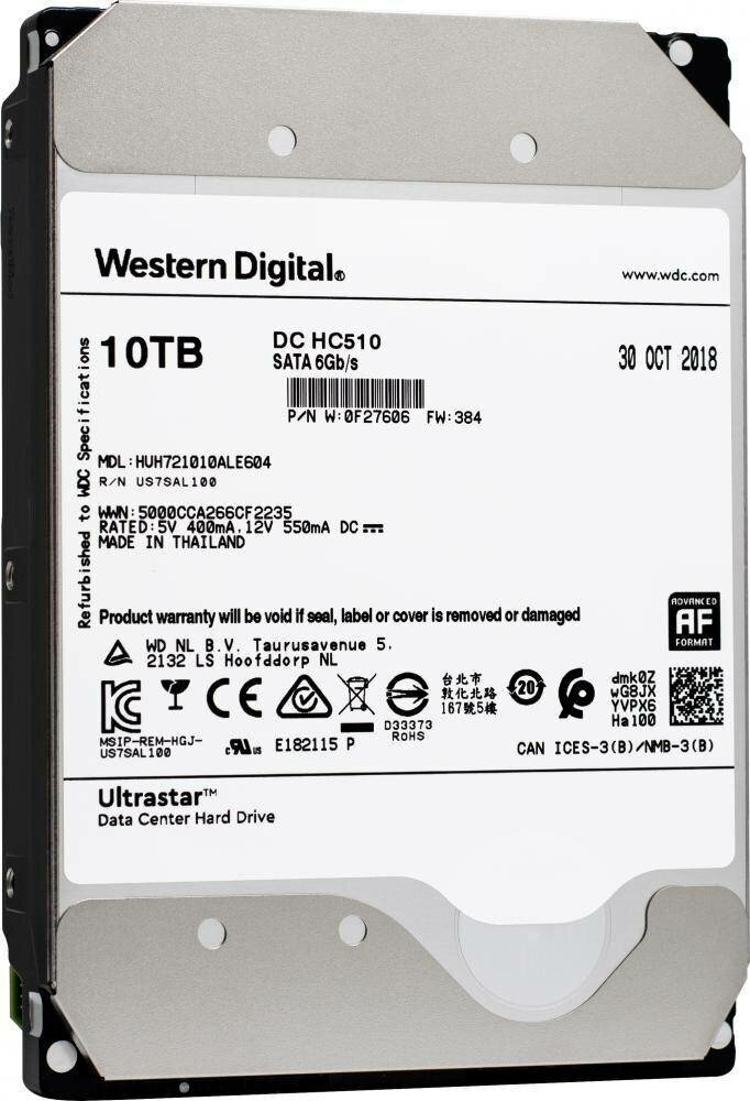 Жесткий диск Western Digital 10 ТБ HUH721010ALE604