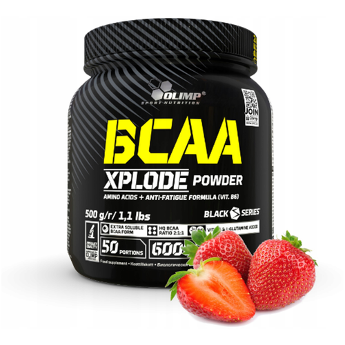 Olimp BCAA Xplode powder (500 гр) (клубника)