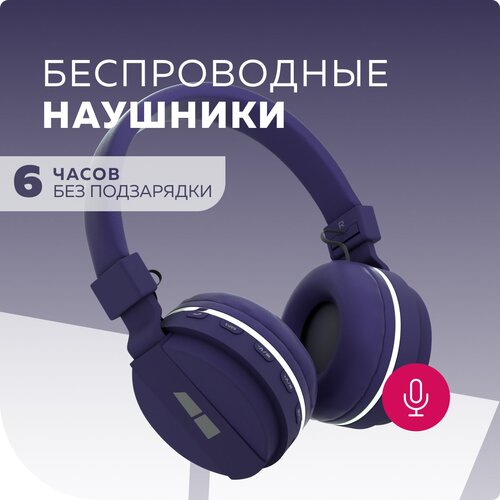 Беспроводные наушники More choice HW15 синий 88100₽