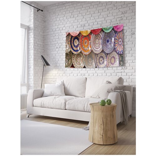 фото Фотопанно на стену "узорчатые диски", 100x150 см joyarty