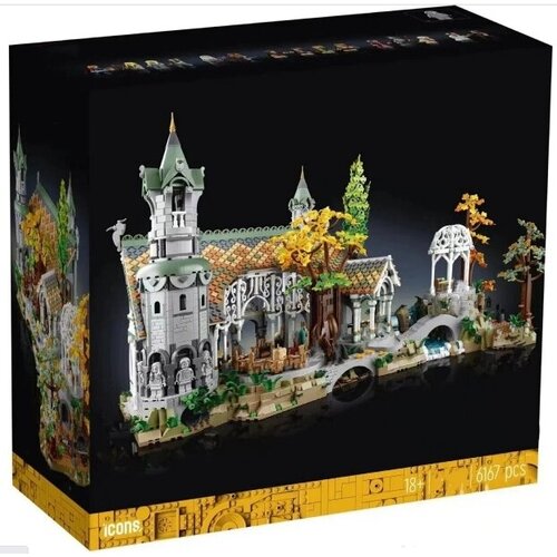 Конструктор Властелин Колец: Ривенделл The Lord of the Rings: RIVENDELL 6176 деталей конструктор lego icons 10316 властелин колец ривенделл