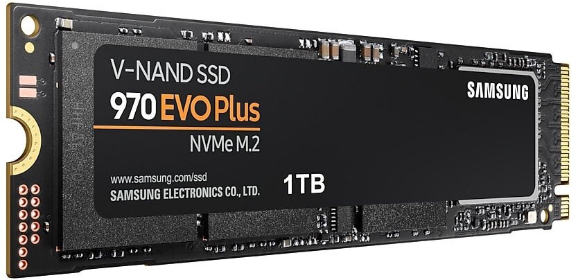 Твердотельный накопитель 1Tb SSD Samsung 970 EVO Plus Series (MZ-V7S1T0BW)