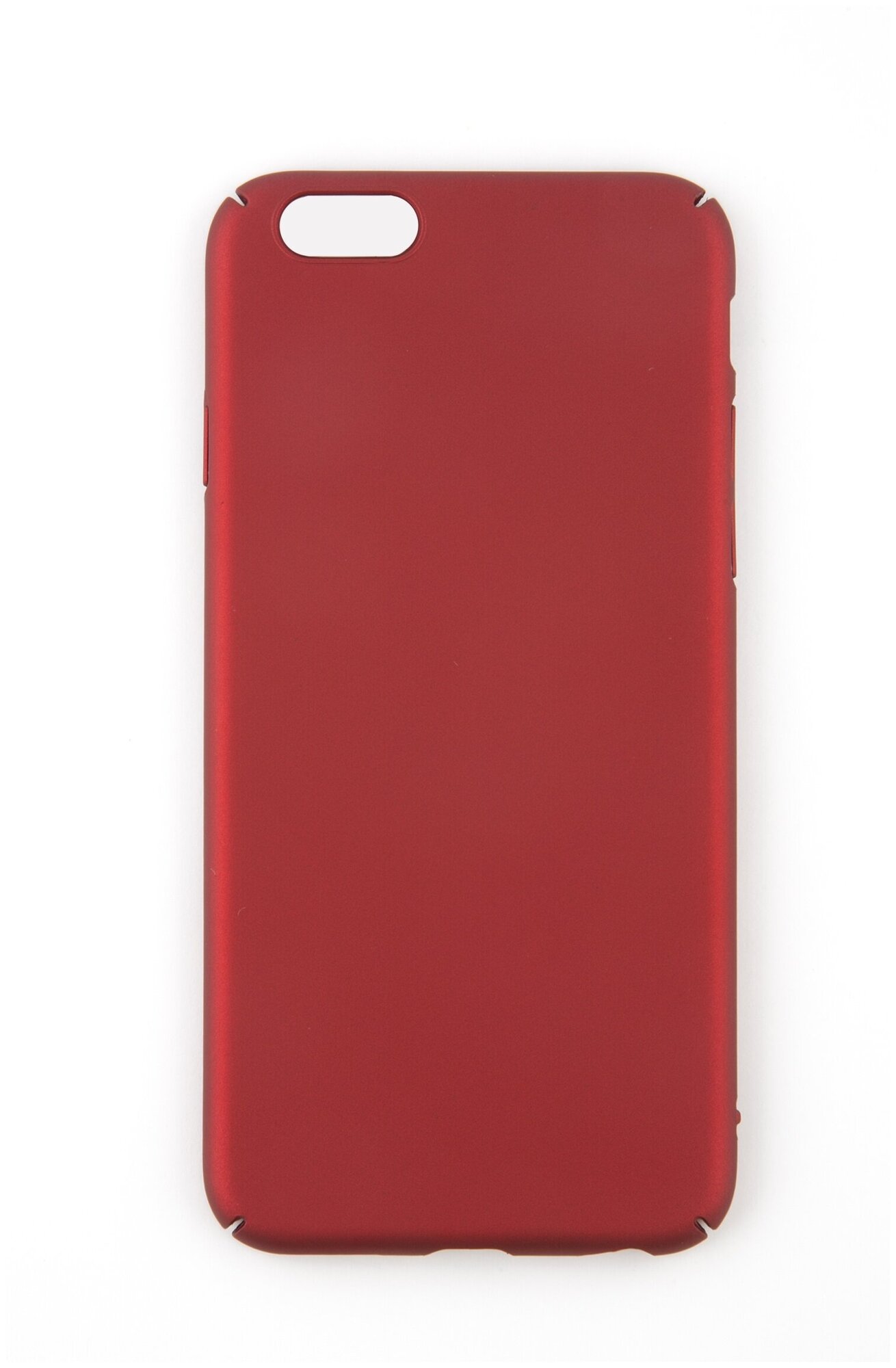 Накладка софт тач iBox Fresh iPhone 6 Plus/6S Plus (красный)
