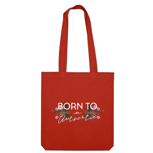 фото Сумка шоппер us basic, красный