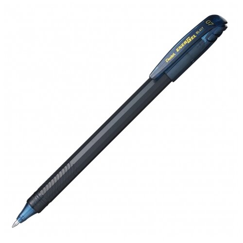 Pentel Ручка гелевая Energel, 0.7 мм BL417, темно-синий цвет чернил, 12 шт.