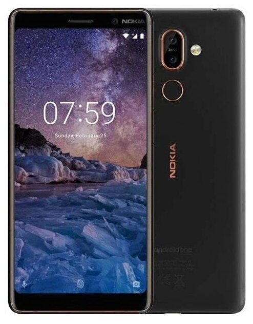  Nokia 7 Plus black & copper