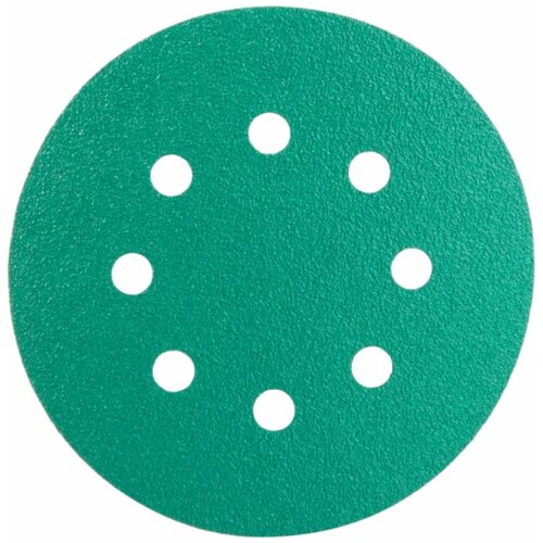 Диск Hanko DC341 Film Green 125 мм 8 отв Р 80 100 шт 5567₽