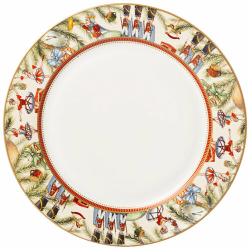 Тарелка обеденная lefard щелкунчик 27см (181663)