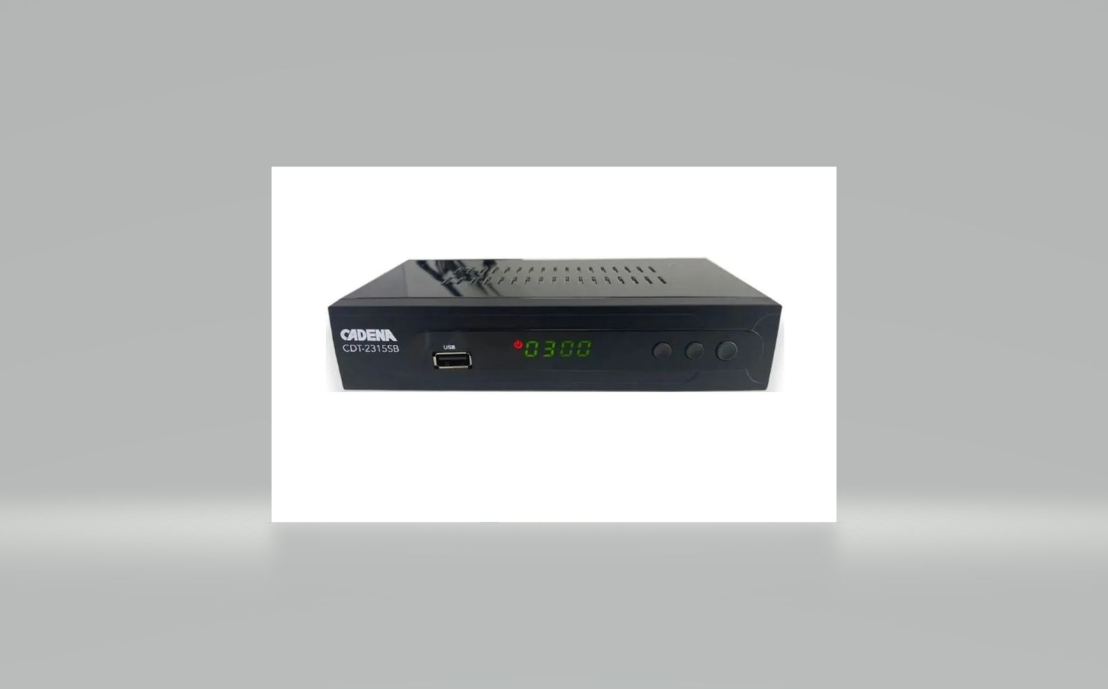 Цифровой ресивер DVB-T2 CADENA CDT-2315SB черный