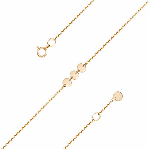 фото Браслет яхонт, золото, 585 проба, длина 24 см. яхонт ювелирный