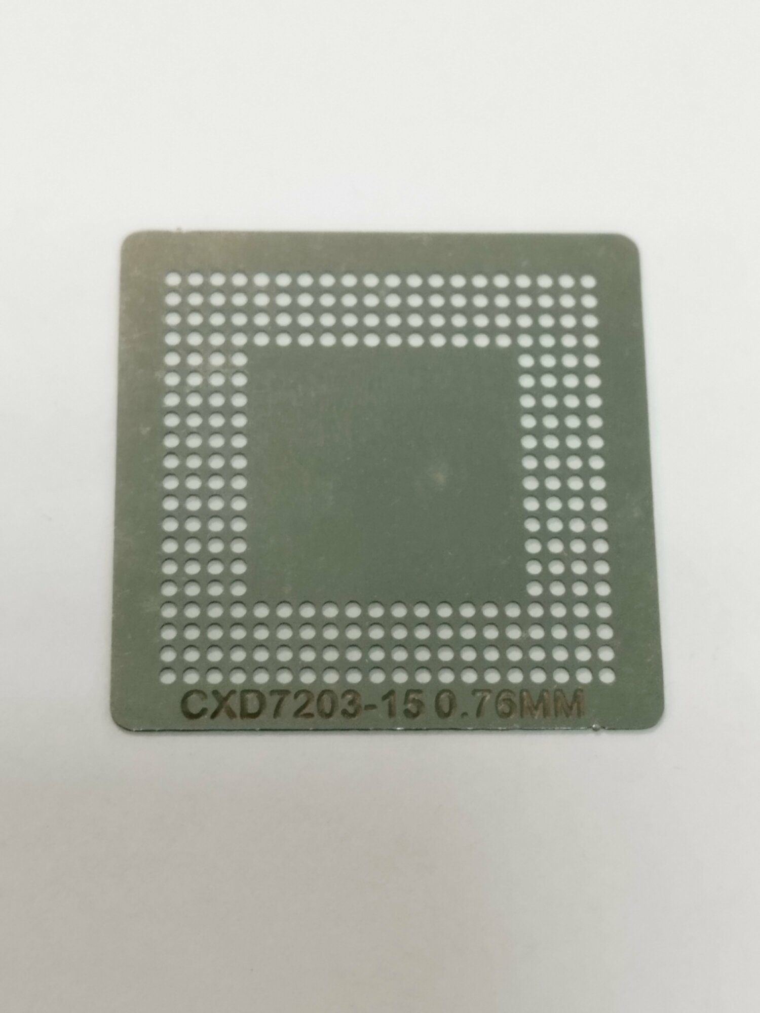 Трафарет для реболла BGA CXD7203-15 076мм