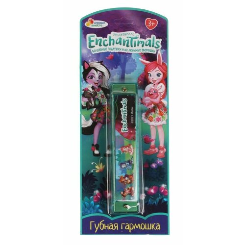 Губная гармошка Enchantimals (энчантималс) домино большое энчантималс enchantimals н 480871