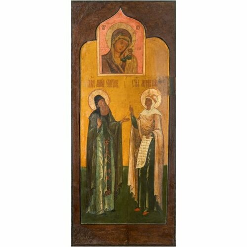 Икона Макарий Египетский и Параскева Пятница, арт MSM-4644