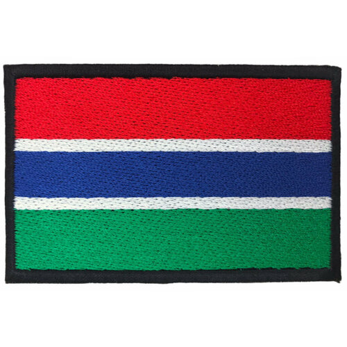 Аппликация флаг Гамбия
